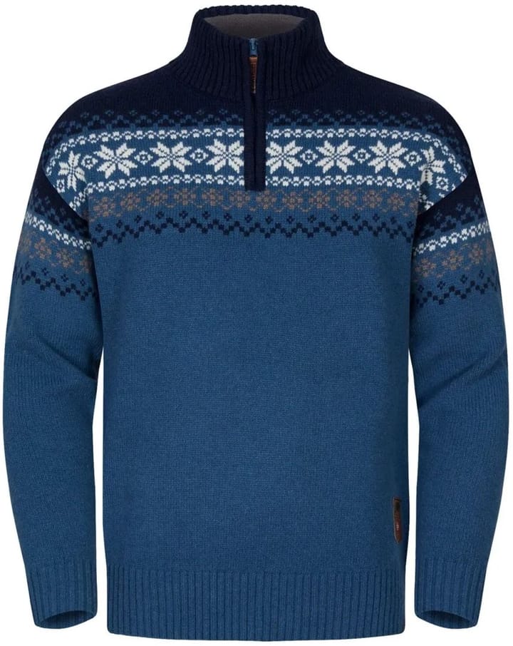 Gridarmor Snøkrystall Hz Ullgenser Men Blue/White/Navy Gridarmor Gridarmor Snøkrystall Hz Ullgenser Men Blue/White/Navy Gridarmor