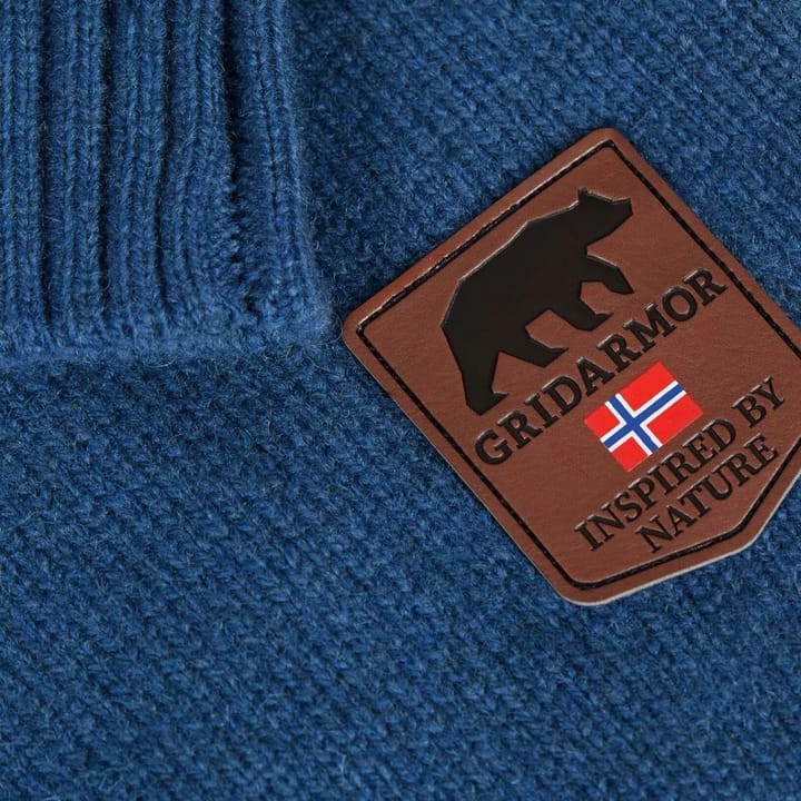 Gridarmor Snøkrystall Hz Ullgenser Men Blue/White/Navy Gridarmor Gridarmor Snøkrystall Hz Ullgenser Men Blue/White/Navy Gridarmor