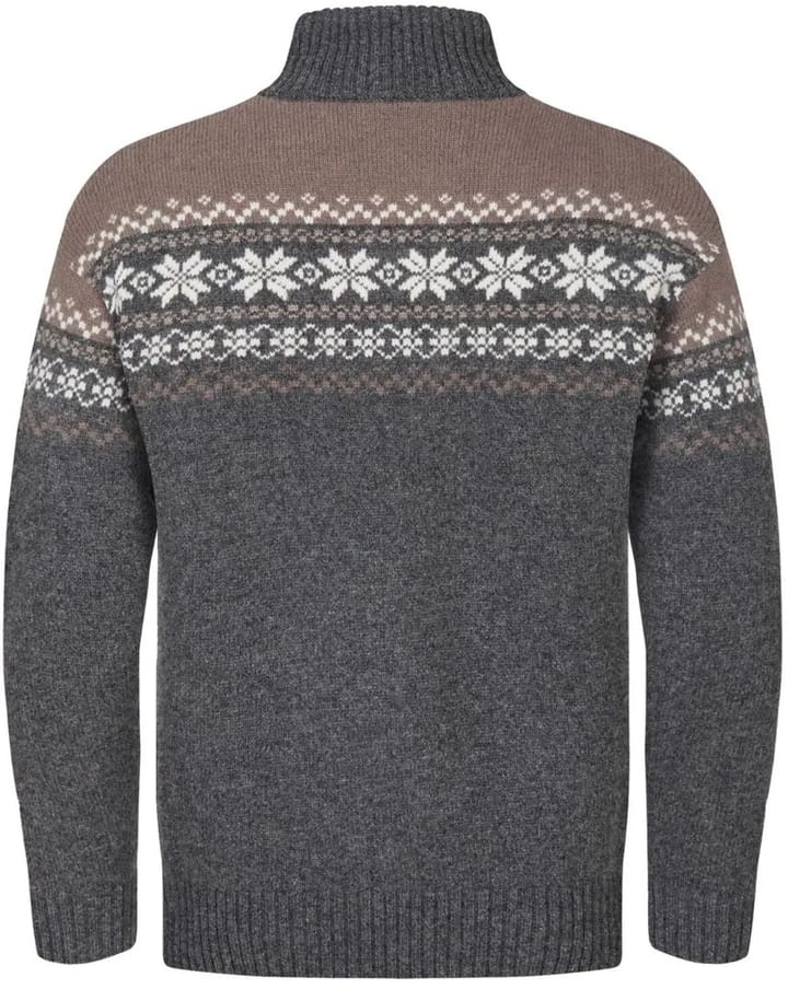 Gridarmor Snøkrystall Hz Ullgenser Men Grey/Beige/White Gridarmor