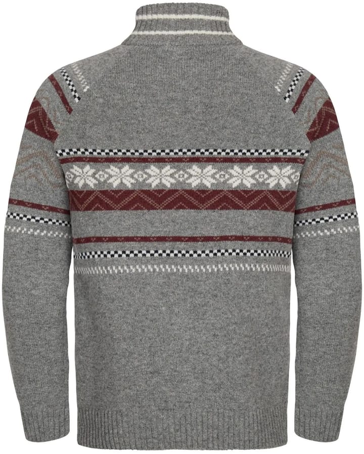 Gridarmor Snøstjerne Hz Ullgenser Men Grey Melange Gridarmor