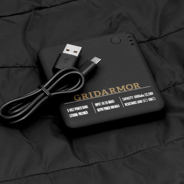 Gridarmor Unisex Heat Vest Black Gridarmor