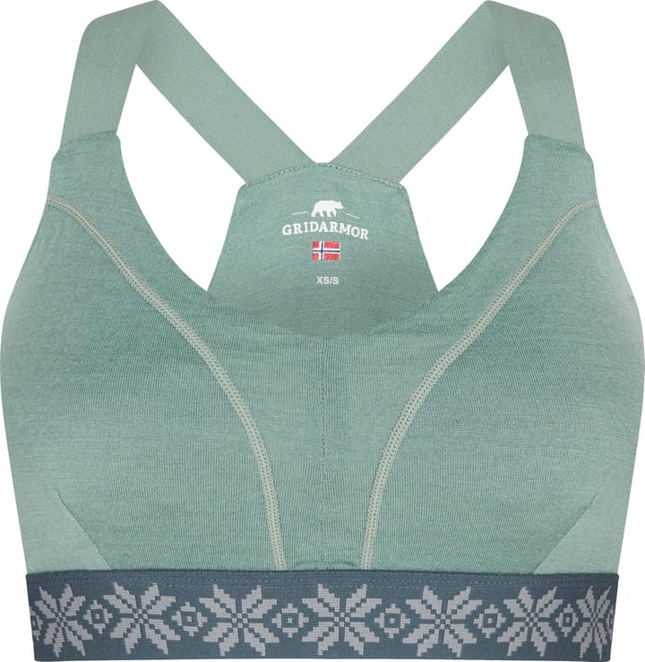 Gridarmor Women's Finse Merino Top 2.0 Green Bay Gridarmor