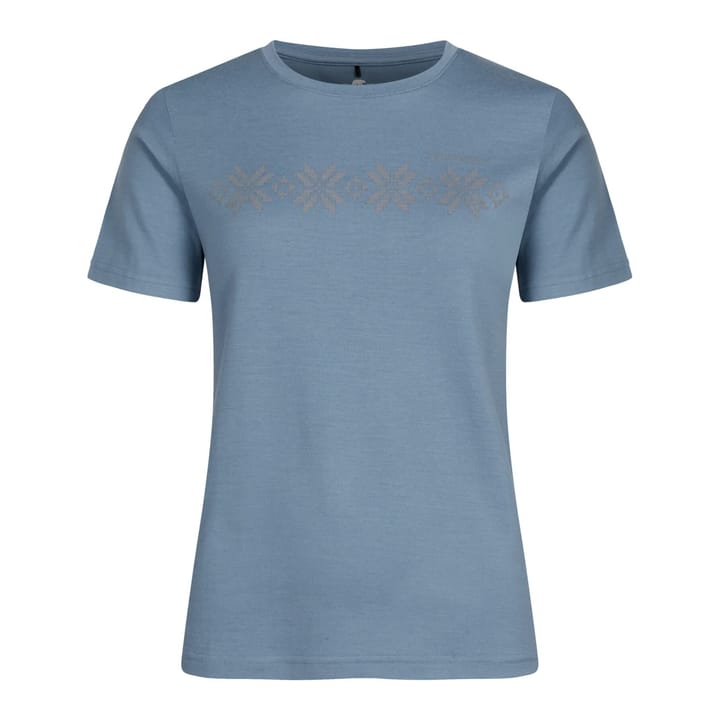 Women's Larsnes Merino T-Shirt Blue Shadow Gridarmor