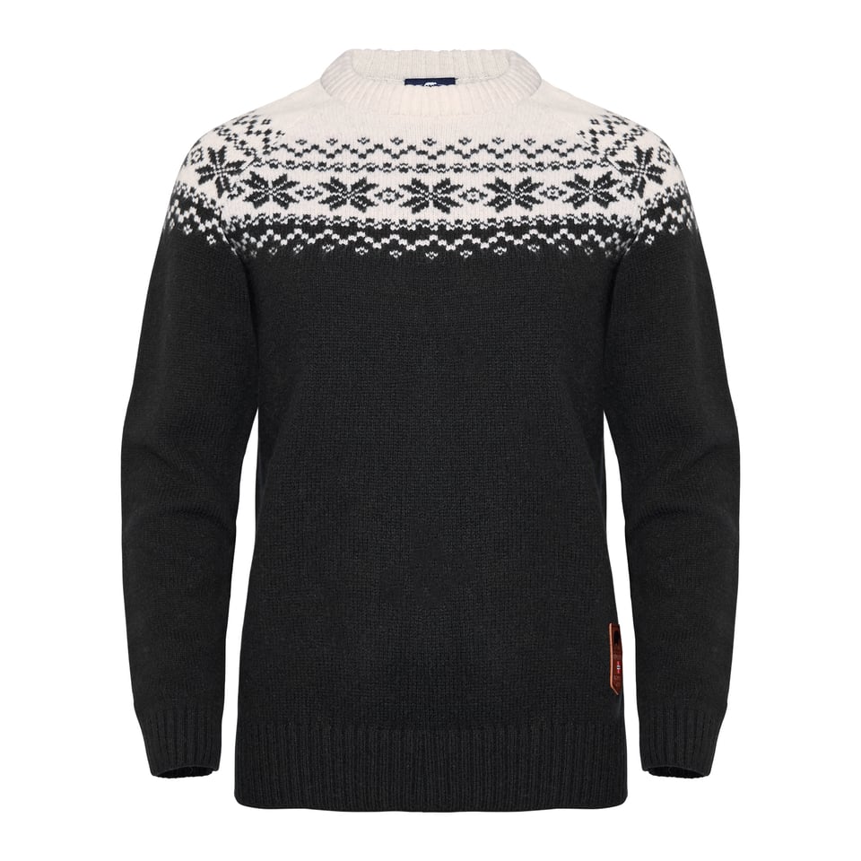 Women’s Snøkrystall Round Neck Ullgenser