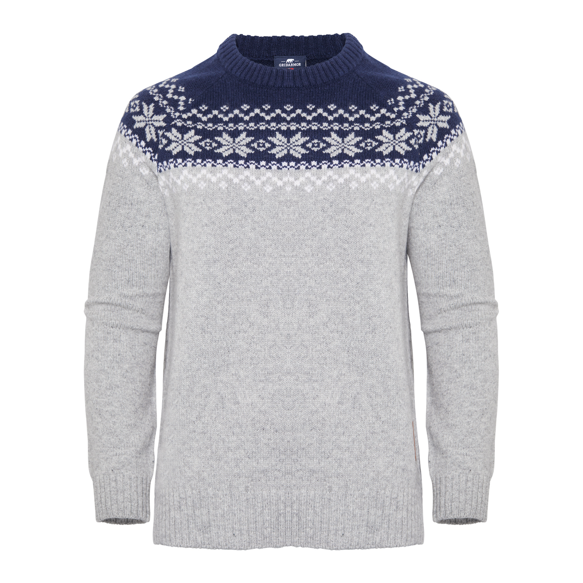 Lt. grey/dk navy/white