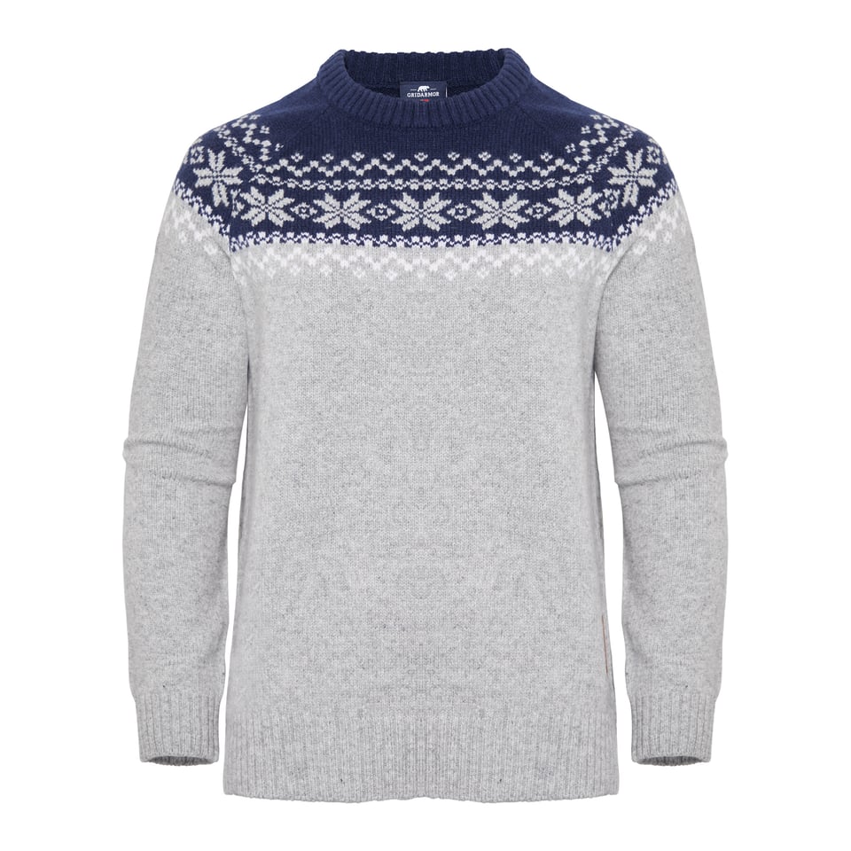 Women’s Snøkrystall Round Neck Ullgenser