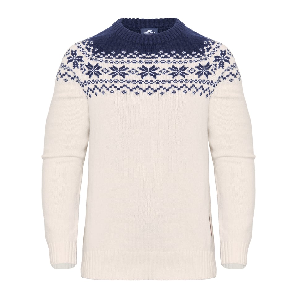 Women’s Snøkrystall Round Neck Ullgenser