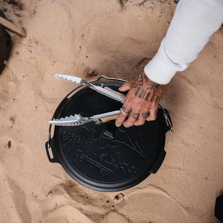 Petromax Barbecue Tongs Telescopic Stainless Steel/Wood Petromax