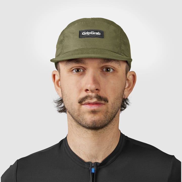 Gripgrab 5 Panel Cap Olive Green Gripgrab
