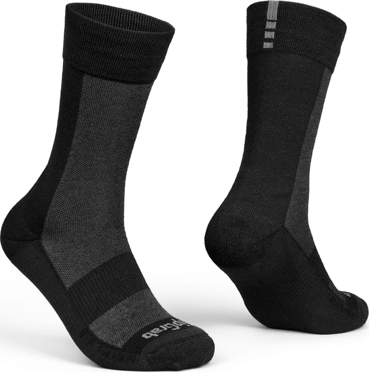 Gripgrab Alpine Merino High Cut Winter Socks Black Gripgrab
