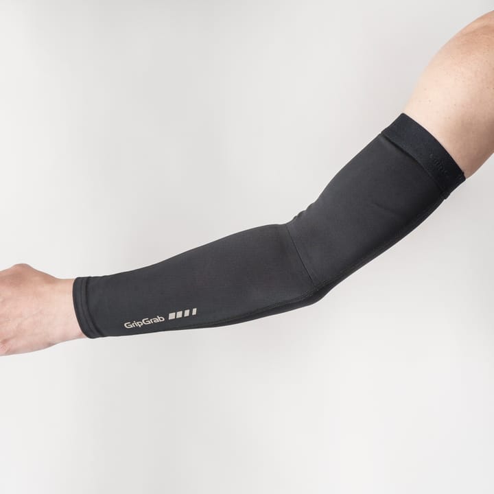 Gripgrab AquaRepel 2 Water-Resistant Arm Warmers Black Gripgrab