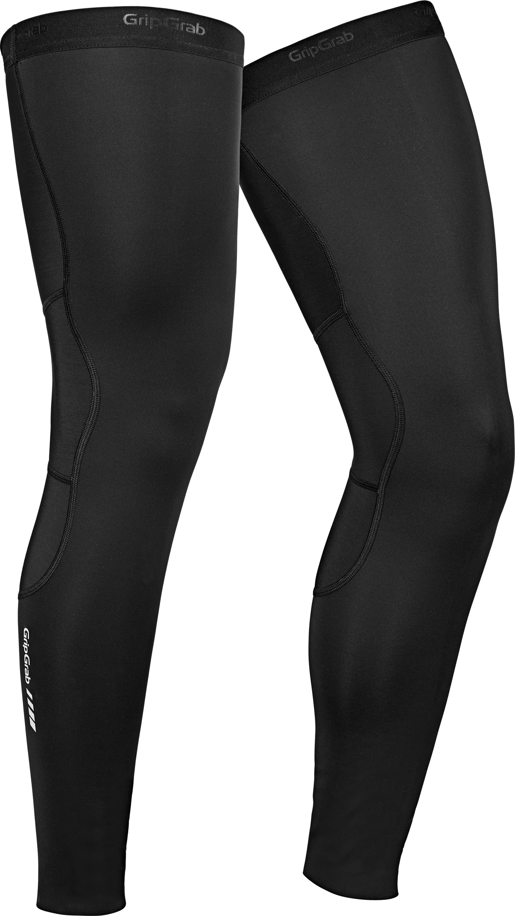 Gripgrab AquaRepel 2 Water-Resistant Leg Warmers Black S, Black