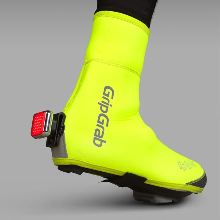 Gripgrab Arctic Waterproof Deep Winter Hi-Vis Shoe Cover Yellow Hi-vis Gripgrab