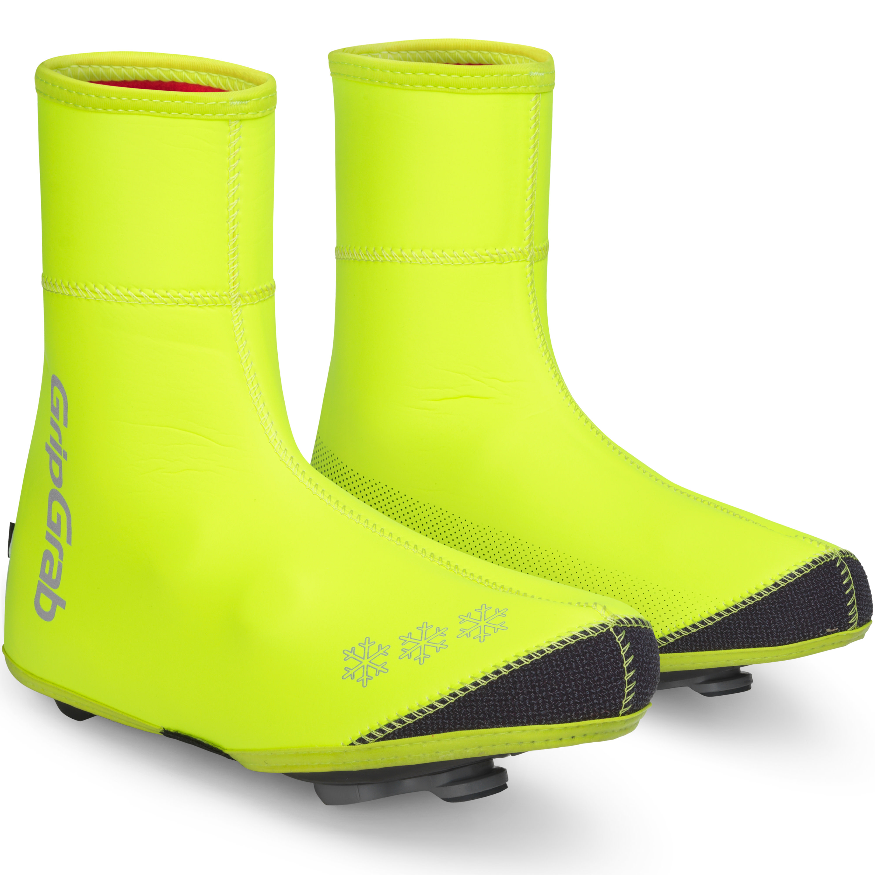 Gripgrab Arctic Waterproof Deep Winter Hi-Vis Shoe Cover Yellow Hi-vis