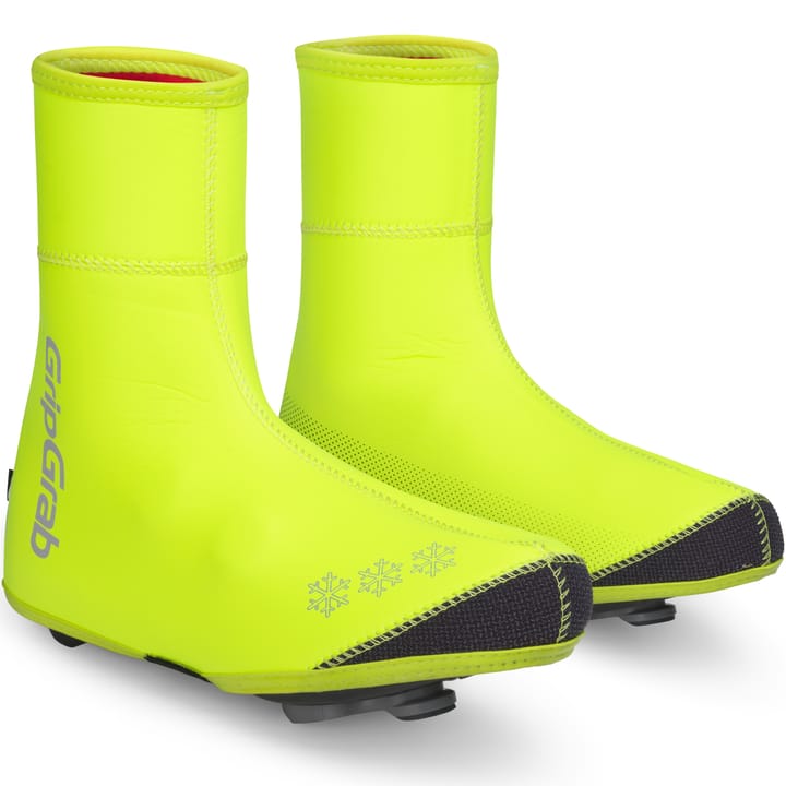 Gripgrab Arctic Waterproof Deep Winter Hi-Vis Shoe Cover Yellow Hi-vis Gripgrab