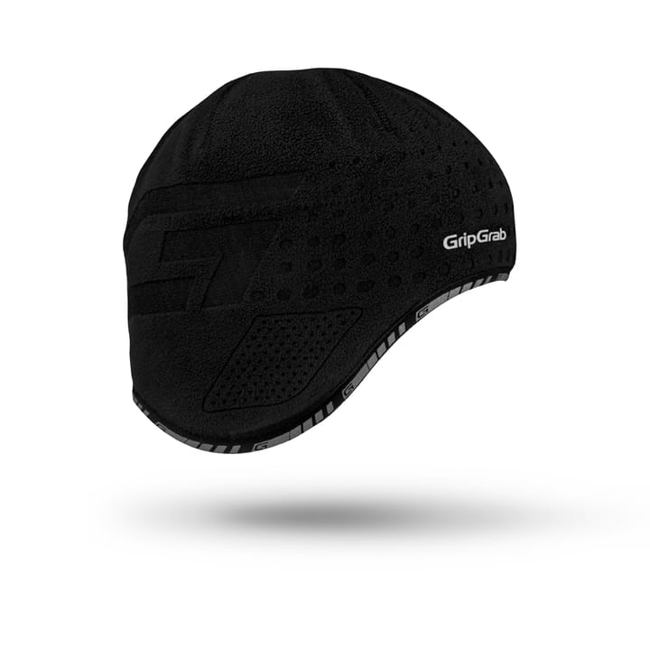 Aviator Windproof Thermal Skull Cap Black Gripgrab