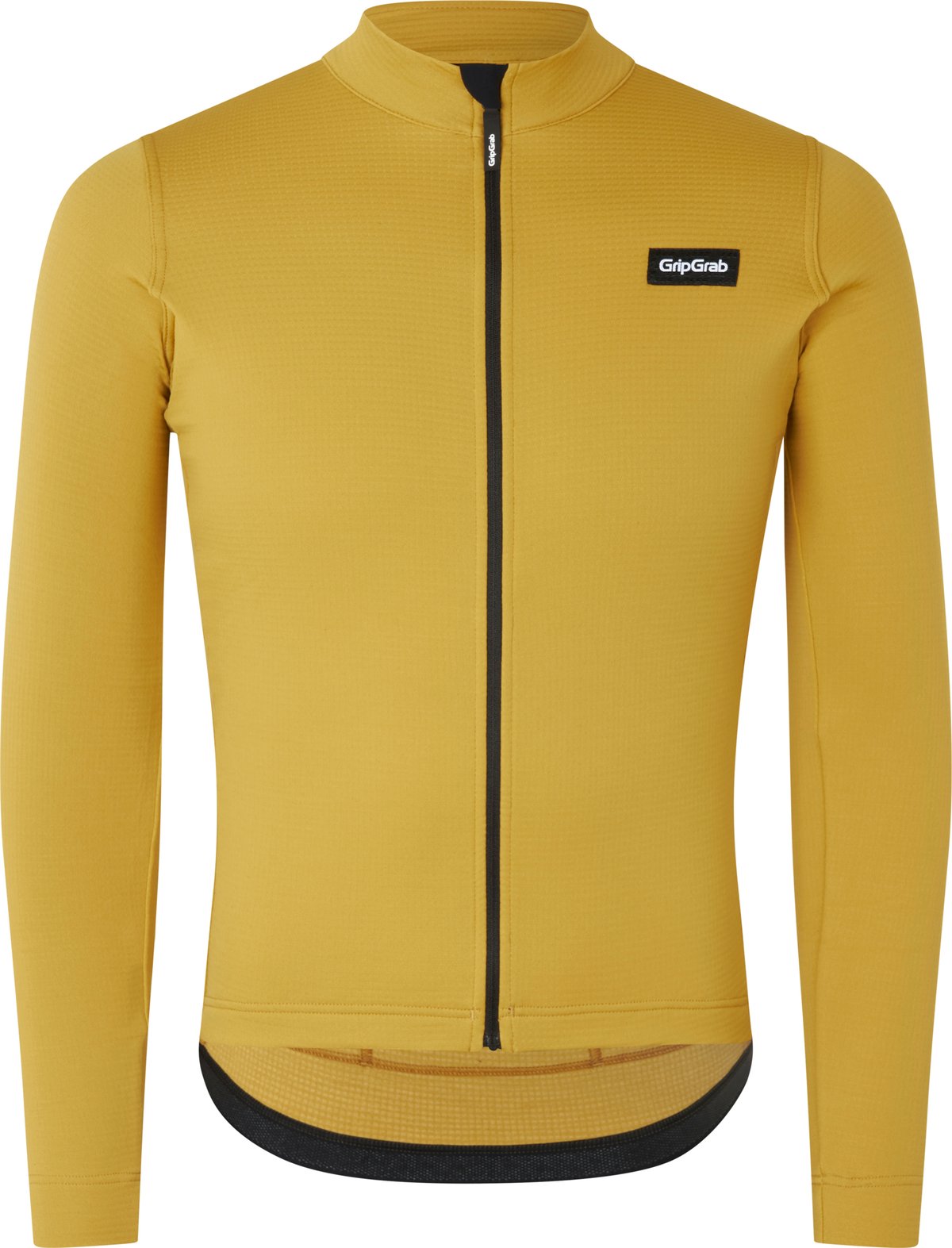 Gripgrab Men's GripGrab EXPLR Merinotech Thermal Long Sleeve Jersey Mustard Yellow