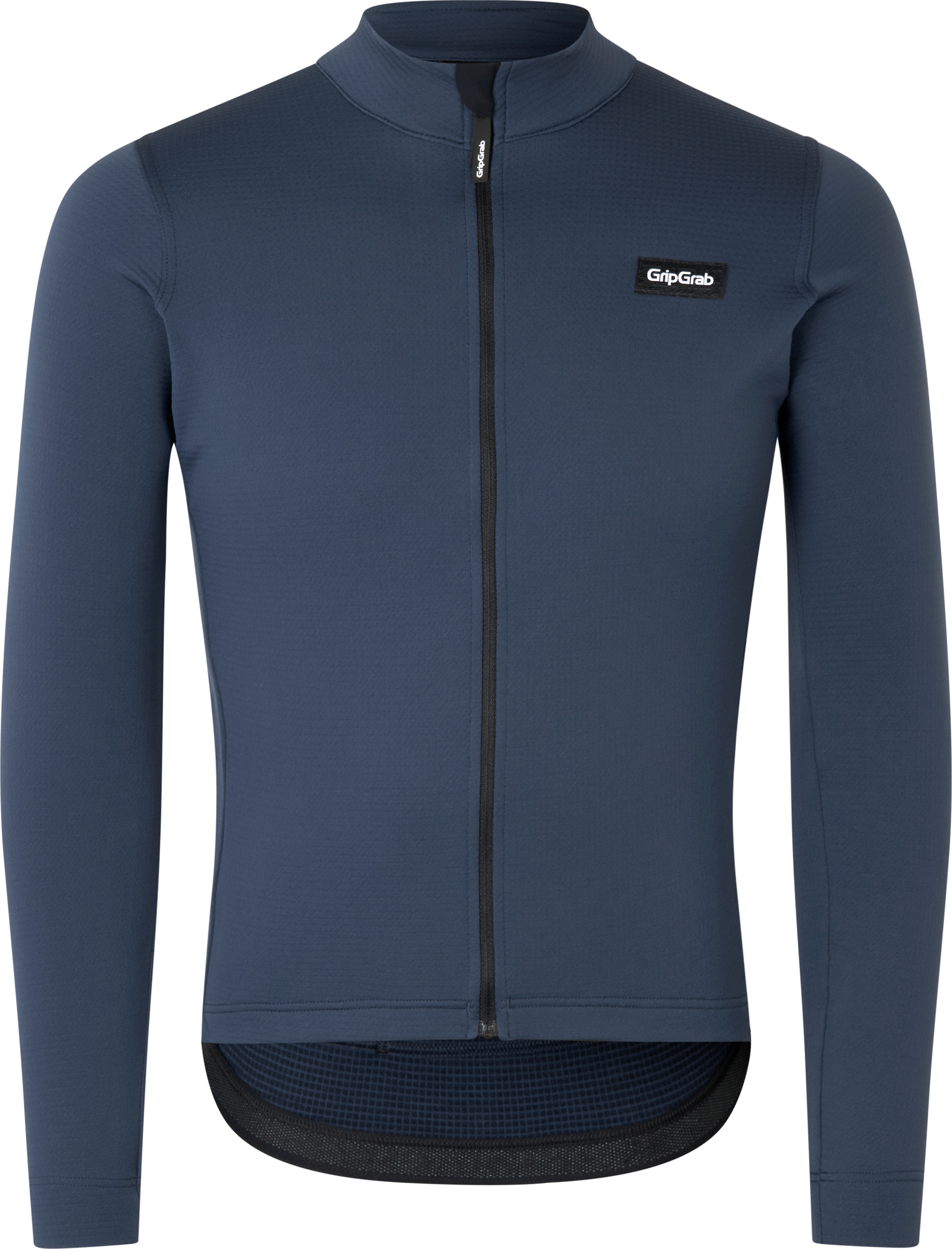 Men’s Gravelin Merinotech Thermal Long Sleeve Jersey Navy Blue