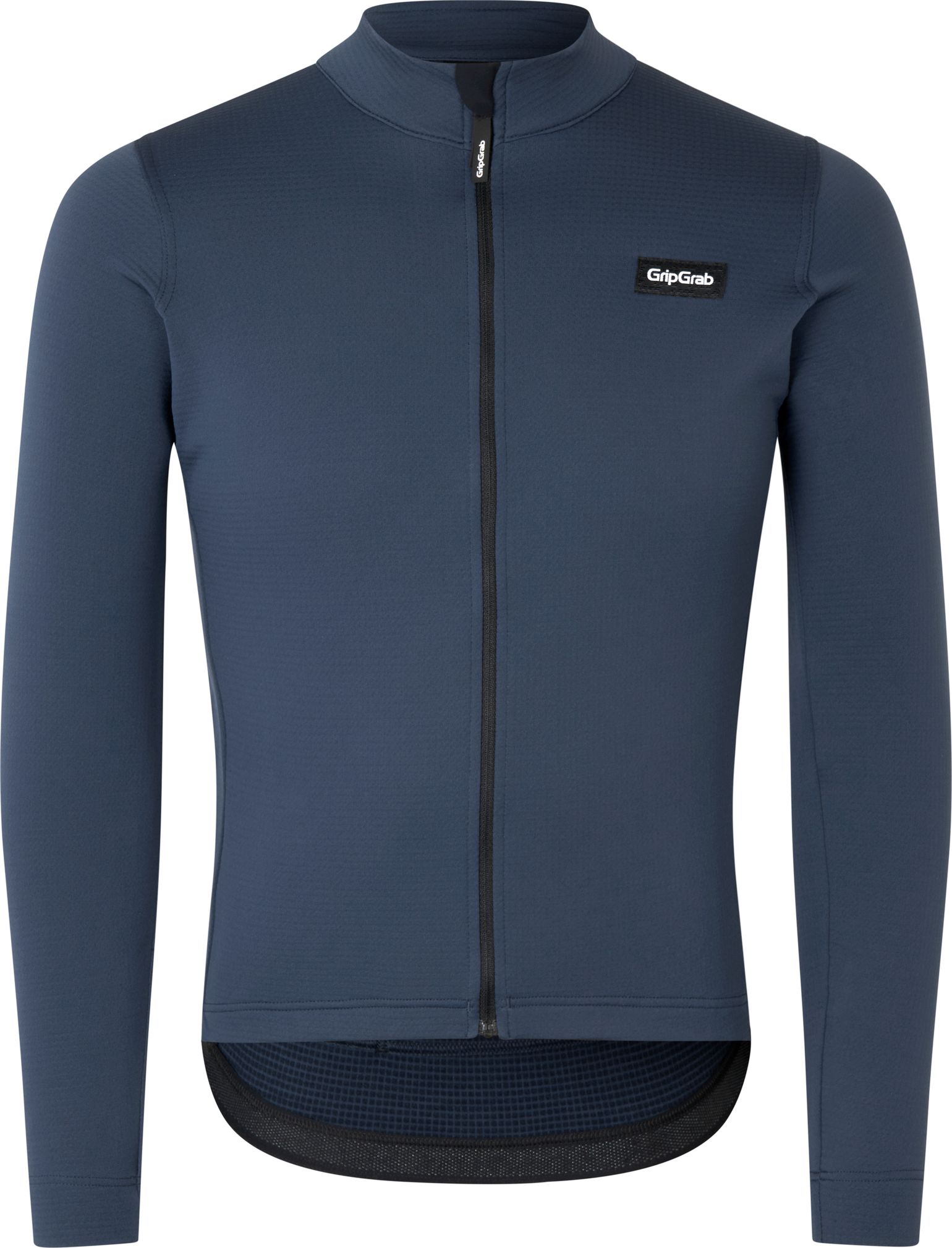 Gripgrab Men's GripGrab EXPLR Merinotech Thermal Long Sleeve Jersey Navy Blue
