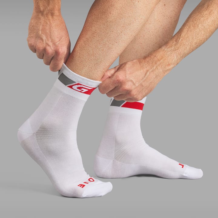 Classic Regular Cut Sock 3PACK Hvit Gripgrab