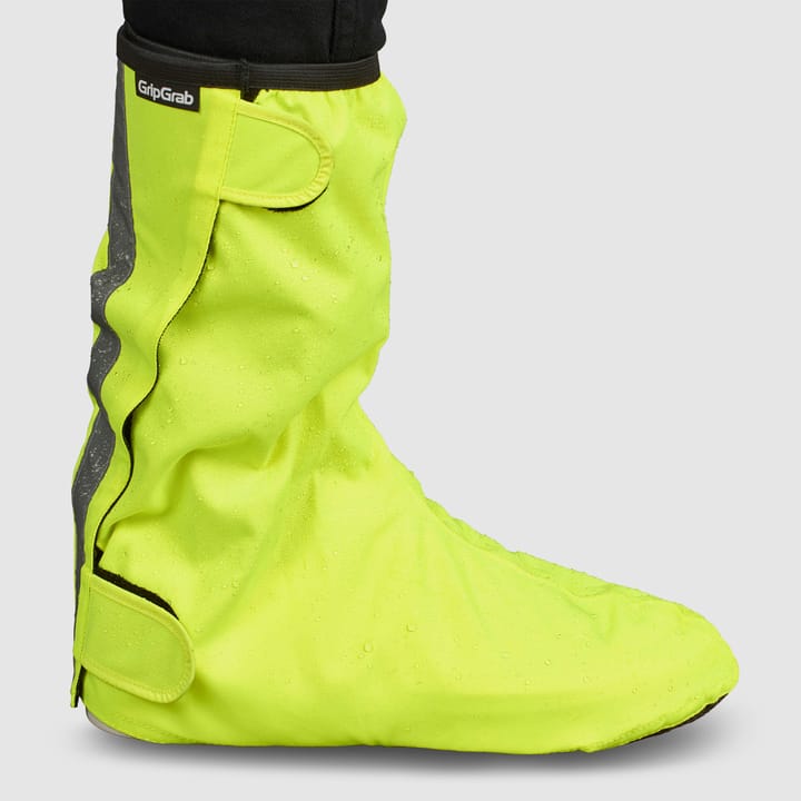 Gripgrab DryFoot Waterproof Everyday 2 Overshoes Yellow Hi-Vis Gripgrab