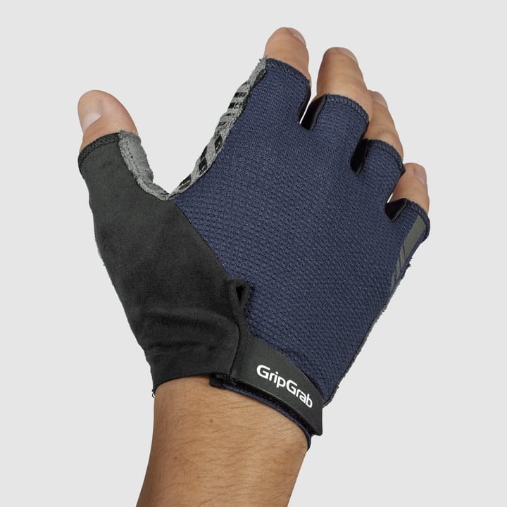 Gripgrab Expert RC Max Padded Short Finger Summer Gloves Navy Blue Gripgrab