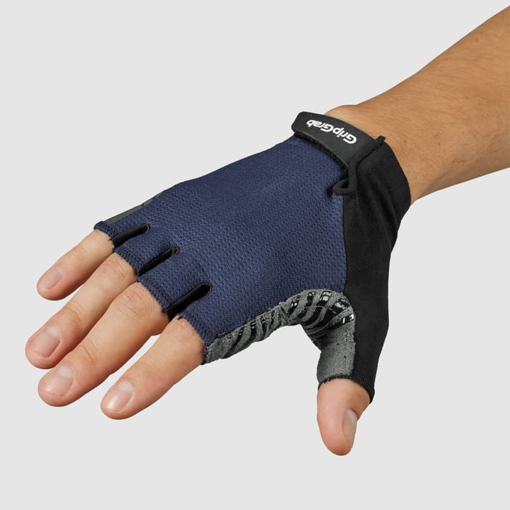 Gripgrab Expert RC Max Padded Short Finger Summer Gloves Navy Blue Gripgrab