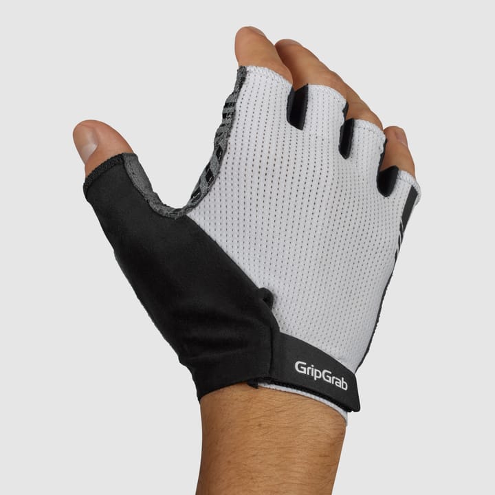 Gripgrab Expert RC Max Padded Short Finger Summer Gloves White Gripgrab
