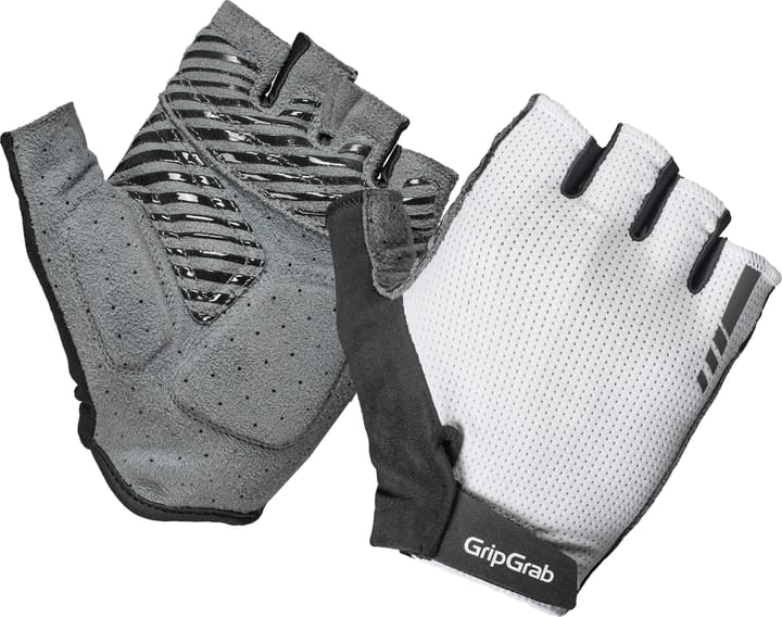 Gripgrab Expert RC Max Padded Short Finger Summer Gloves White Gripgrab