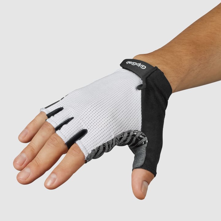 Gripgrab Expert RC Max Padded Short Finger Summer Gloves White Gripgrab