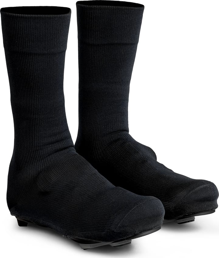 Gripgrab Flandrien Waterproof Knitted Road Shoe Covers Black Gripgrab