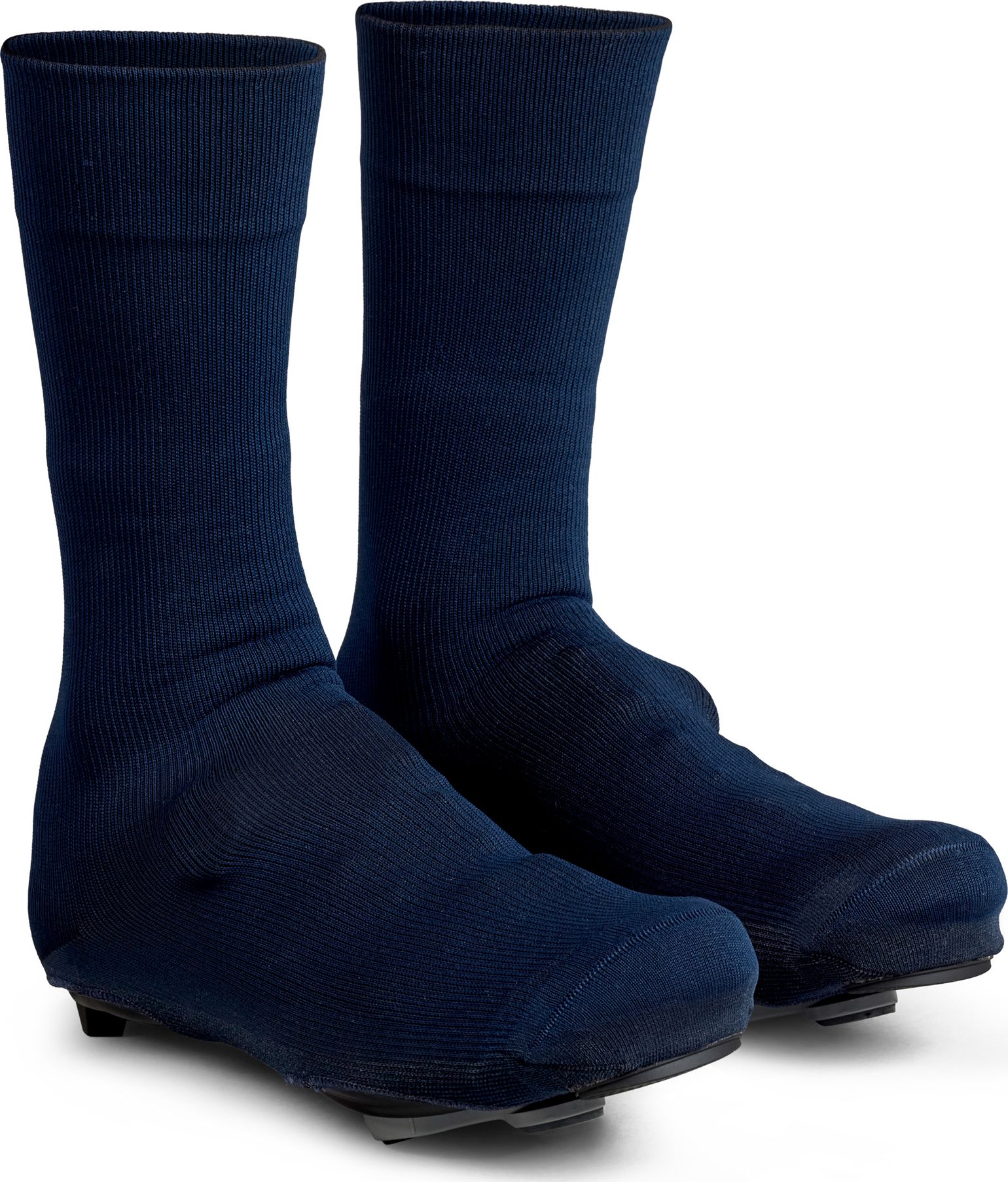 Gripgrab Flandrien Waterproof Knitted Road Shoe Covers Navy Blue