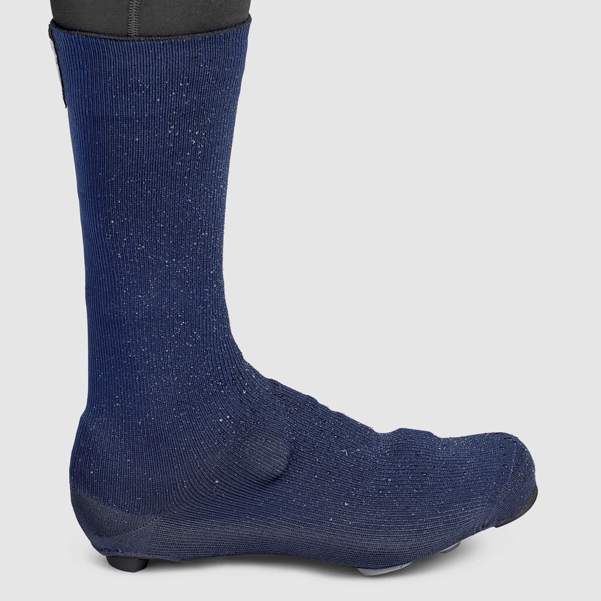 Gripgrab Flandrien Waterproof Knitted Road Shoe Covers Navy
