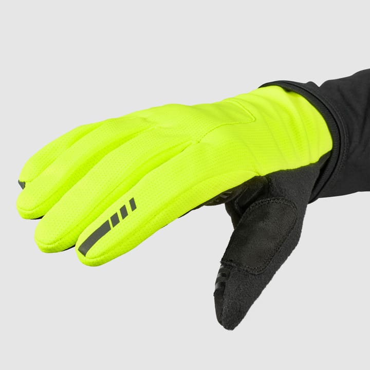 Hurricane 2 Windproof Spring-Autumn Gloves Yellow Hi-Vis Gripgrab