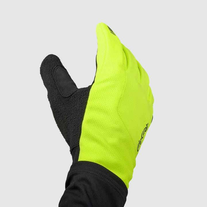 Gripgrab Hurricane 2 Windproof Spring-Autumn Gloves Yellow Hi-Vis Gripgrab