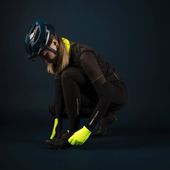 Gripgrab Hurricane 2 Windproof Spring-Autumn Gloves Yellow Hi-Vis Gripgrab