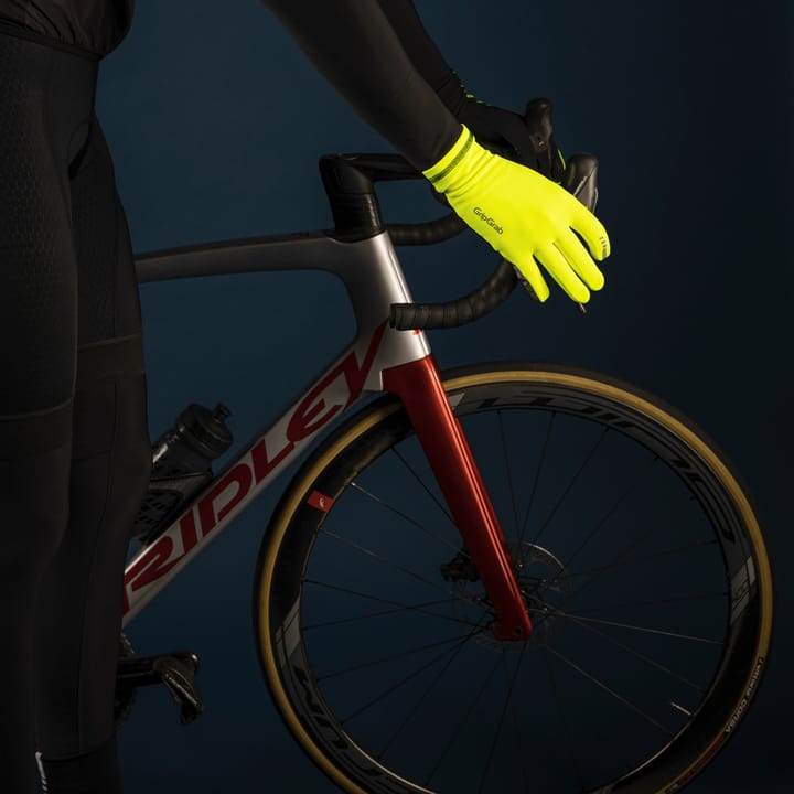 Gripgrab Insulator 2 Hi-Vis Spring-Autumn Gloves Yellow Hi-Vis Gripgrab