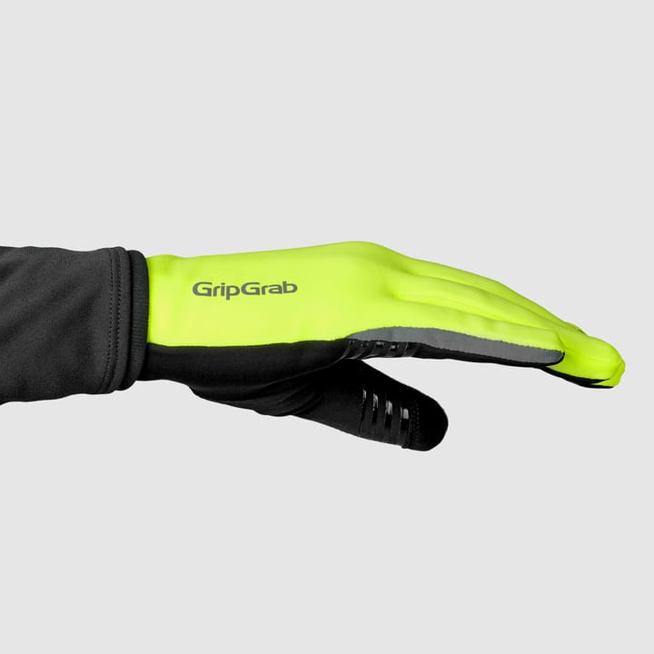 Gripgrab Insulator 2 Hi-Vis Spring-Autumn Gloves Yellow Hi-Vis Gripgrab