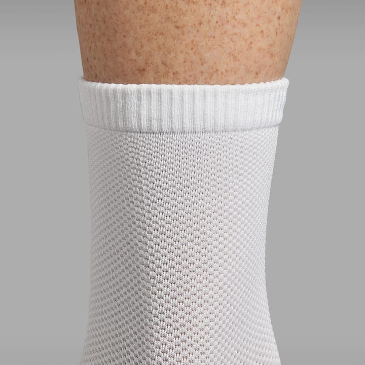 Lightweight Airflow Short Socks White Gripgrab