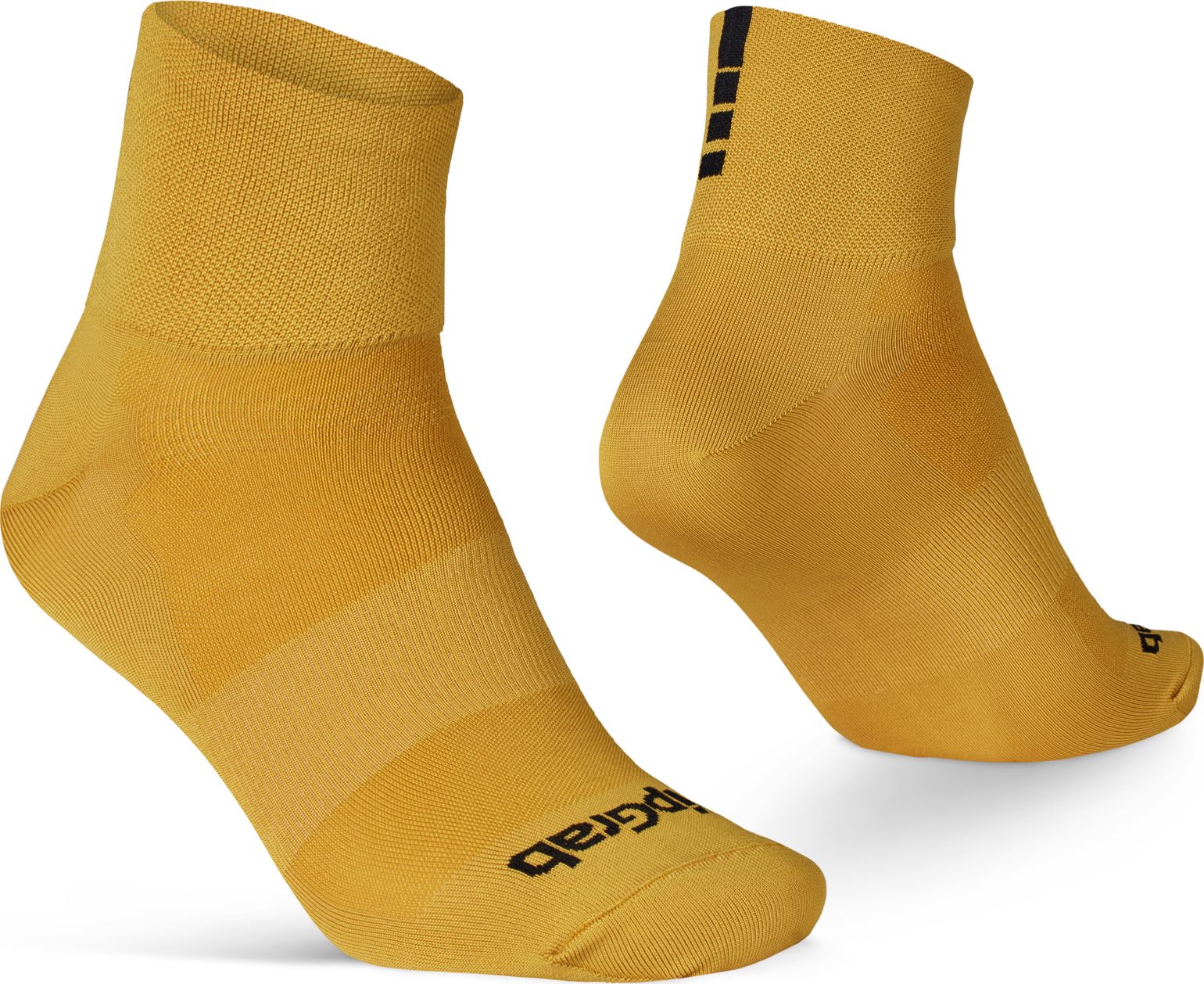 Gripgrab Lightweight SL Short Summer Socks Mustard Yellow