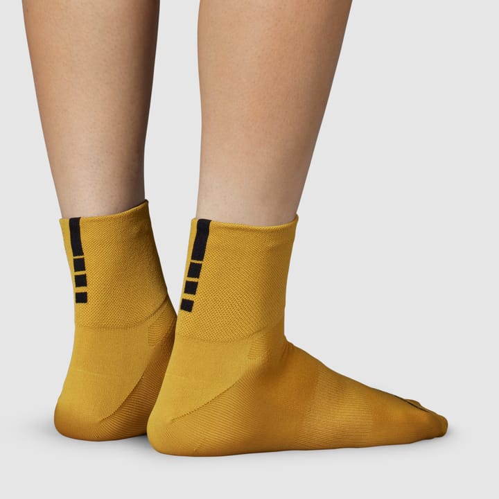 Gripgrab Lightweight SL Short Summer Socks Mustard Yellow Gripgrab