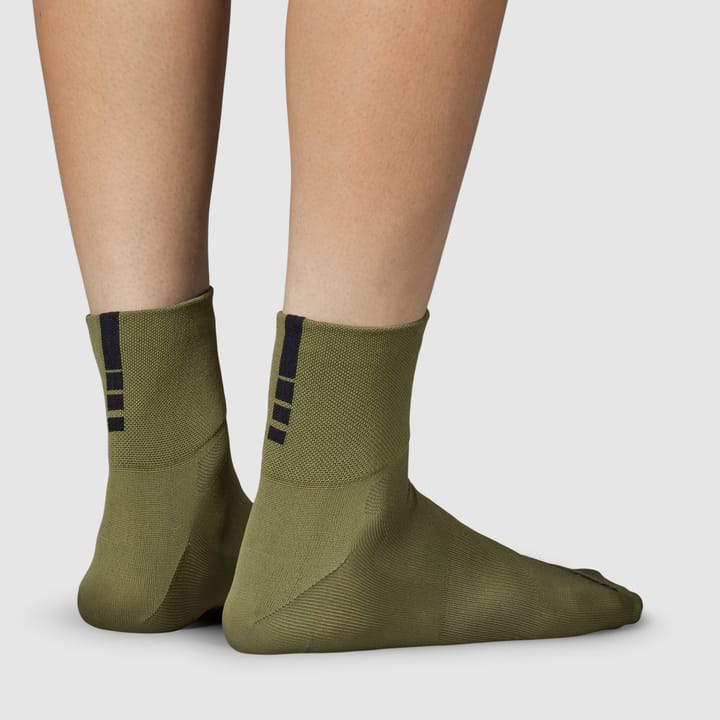 Gripgrab Lightweight SL Short Summer Socks Olive Green Gripgrab