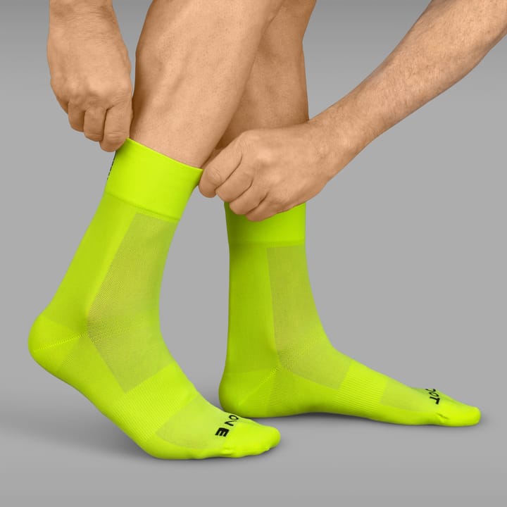 Lightweight SL Socks Yellow Hi-vis Gripgrab