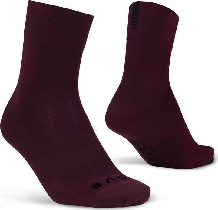 Gripgrab Lightweight SL Socks Dark Red Gripgrab