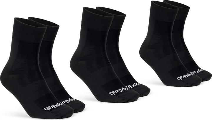 Gripgrab Lightweight SL Summer Socks 3-Pack Black Gripgrab