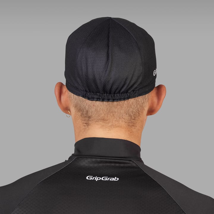 Lightweight Summer Cycling Cap Black Gripgrab