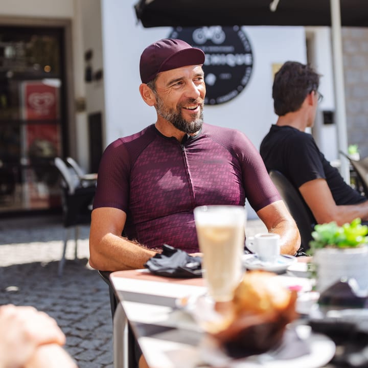 Lightweight Summer Cycling Cap Dark Red Gripgrab