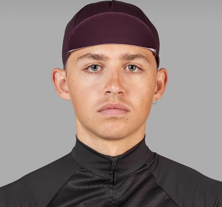Gripgrab Lightweight Summer Cycling Cap Dark Red Gripgrab
