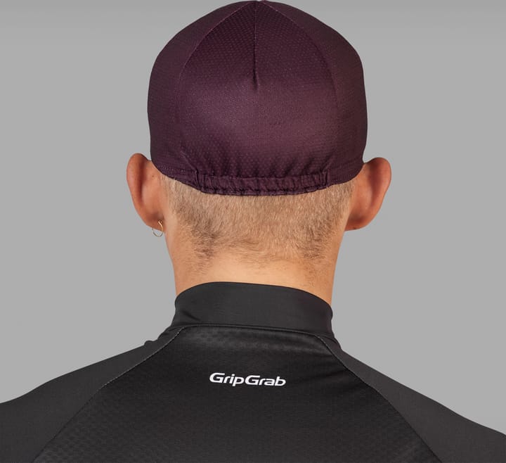 Gripgrab Lightweight Summer Cycling Cap Dark Red Gripgrab