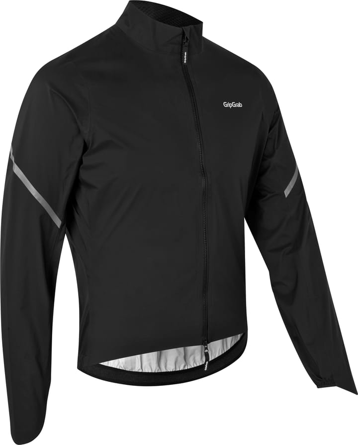 Men's RainMaster Waterproof Lightweight Jacket Black Gripgrab